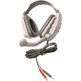 ERGOGUYS Califone Stereo Headphone W/ 3.5mm Plug, Mic, Via Ergoguys