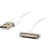 COMPREHENSIVE 30PIN TO USB A/M ADAPTER CABLE FOR IPAD IPHONE LIFETIME WARRANTY