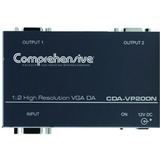 COMPREHENSIVE Comprehensive 1x2 VGA/XGA DA, 400 MHz, DC Coupling, ID Bit Control