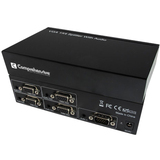 COMPREHENSIVE Comprehensive 1x4 VGA Splitter with Audio High Bandwidth 1080p