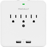 MACALLY Macally Power Outlet & Dual USB Charger With Phone Cradle