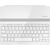 Logitech Keyboard/Cover Case for iPad - White - 920004723