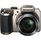 Olympus Traveller SP-820UZ iHS 14 Megapixel Compact Camera - Silver V103050SU000