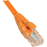 WELTRON Weltron 10ft Cat5E Orange Patch Cable w/ Boot