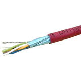 WELTRON Weltron Cat5E Solid Shielded Riser (CMR) 4 Pair Cable