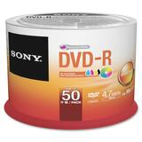 Sony DVD Recordable Media - DVD-R - 16x - 4.70 GB - 50 Pack Spindle - - 50DMR47PP