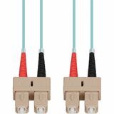 ACP - MEMORY UPGRADES AddOn 5m Laser-Optomized Multi-Mode fiber (LOMM) Duplex SC/SC OM4 Aqua Patch Cable