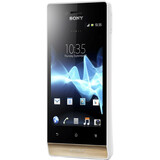 Sony Mobile XPERIA miro Smartphone - Wi-Fi - 3G - Bar - White, Gold - 12652577