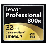 Lexar Media Professional 32 GB CompactFlash (CF) Card - 1 Card - LCF32GCTBNA800