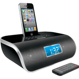 i.Sound DreamTime Pro ISOUND-5222 Desktop Clock Radio - 6 W RMS - Stereo - Apple Dock Interface ISOUND-5222
