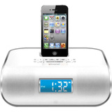 i.Sound DreamTime Pro ISOUND-5223 Desktop Clock Radio - 6 W RMS - Stereo - Apple Dock Interface ISOUND-5223