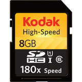 Kodak 8 GB Secure Digital High Capacity (SDHC) - 1 Card - KSD8GBHSBNA200