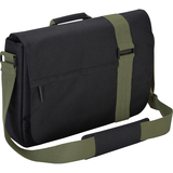 Targus TBM065CA Carrying Case (Messenger) for 16" Notebook, Tablet PC, Digital Text Reader - Black, Green TBM065CA
