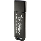 DATA LOCKER DataLocker Sentry 8 GB USB Flash Drive - Black - 1 Pack