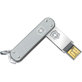 Victorinox Slim 64 GB USB 2.0 Flash Drive - Silver - 4617126G64US2