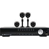 DK4-C1404CM-HDD - Vonnic DK4-C1404CM-HDD 4 Channel DVR with 4 CMOS Cameras- Pre-installed 500GB HDD