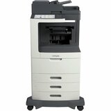 LEXMARK Lexmark MX812DXE Laser Multifunction Printer - Monochrome - Plain Paper Print - Desktop