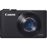 Canon PowerShot S110 12.1 Megapixel Compact Camera - Black - 6351B001