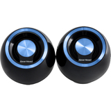 GEAR HEAD Gear Head SP2000UBLU 2.0 Speaker System - 3 W RMS - Blue, Black