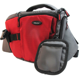 Dolica SB-015RD Carrying Case for Camera - Gray, Red - SB015RD