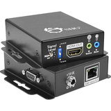 SIIG HDMI Extender over Single CAT5/6 with IR/RS-232 & Auto EDID CE-H21311-S1