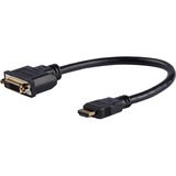 STARTECH.COM StarTech.com 8in HDMI to DVI-D Video Cable Adapter - HDMI Male to DVI Female