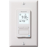 HONEYWELL Honeywell RPLS540A1002/U ECONOSwitch Programmable Light Switch Timer (White)