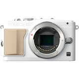 Olympus PEN E-PL5 16.1 Megapixel Mirrorless Camera (Body Only) - White V205040WU000