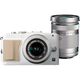 Olympus PEN E-PL5 16.1 Megapixel Mirrorless Camera (Body with Lens Kit) - 14 mm - 42 mm - White V205041WU000