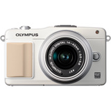 Olympus PEN E-PM2 16.1 Megapixel Mirrorless Camera (Body Only) - White V206020WU000