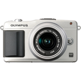 Olympus PEN E-PM2 16.1 Megapixel Mirrorless Camera (Body Only) - Silver V206020SU000