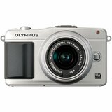 Olympus PEN E-PM2 16.1 Megapixel Mirrorless Camera (Body with Lens Kit) - 14 mm - 42 mm - Silver V206021SU000