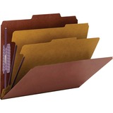 Smead PressGuard Classification Folders With SafeSHIELD Coated Fastener Technology