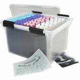 I.R.I.S Watertight Clear File Box - 110600