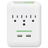 Compucessory 3 Outlets Surge Suppressor - 51547