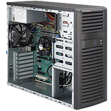 SUPERMICRO Supermicro SuperWorkstation 5037A-iL Barebone System Mid-tower - Intel C216 Chipset - Socket H2 LGA-1155 - 1 x Processor Support - Black
