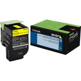 LEXMARK Lexmark 801SY Yellow Standard Yield Return Program Toner Cartridge