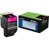 LEXMARK Lexmark 801HM Magenta High Yield Return Program Toner Cartridge