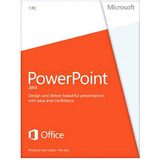 MICROSOFT CORPORATION Microsoft PowerPoint 2013 32/64-bit - License - 1 PC