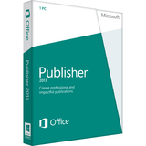 MICROSOFT CORPORATION Microsoft Publisher 2013 32/64-bit - 1 PC