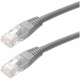 4XEM 4XEM 1 ft Cat5e Grey Molded RJ45 UTP Patch Cable