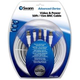 Swann Video & Power 50ft / 15m BNC Cable - SWADS15MBNC