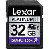 LEXAR MEDIA, INC. Lexar Media Platinum II 32 GB Secure Digital High Capacity (SDHC)