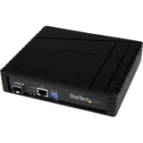 STARTECH.COM StarTech.com Gigabit Ethernet PoE Open SFP Fiber Media Converter - PSE