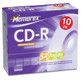 Memorex 52x CD-R Media