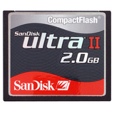 SanDisk Ultra II 2GB CompactFlash Card - SDCFH002GA11