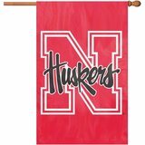 Party Animal Nebraska Applique Banner Flag