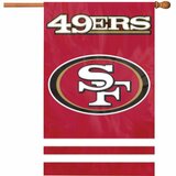 PARTY ANIMAL Party Animal Forty-Niners Applique Banner Flag