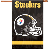 PARTY ANIMAL Party Animal Steelers Applique Banner Flag