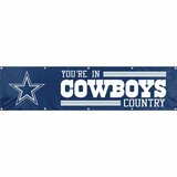 PARTY ANIMAL Party Animal Cowboys Giant 8' X 2' Banner